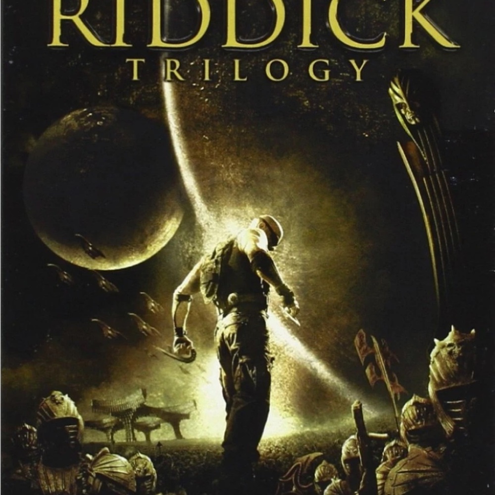Riddick Trilogy 2-Disc DVD set .